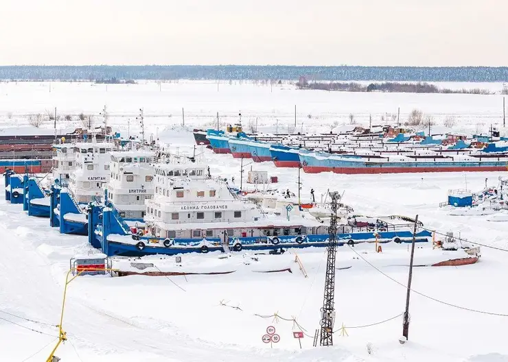 Более 1 млрд рублей выделит Енисейское пароходство на подготовку флота к следующей навигации