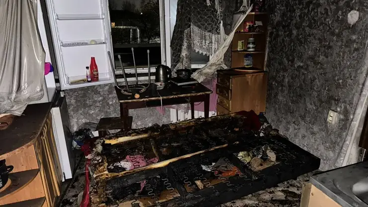 Двое мальчиков погибли при пожаре в поселке в Кузбассе