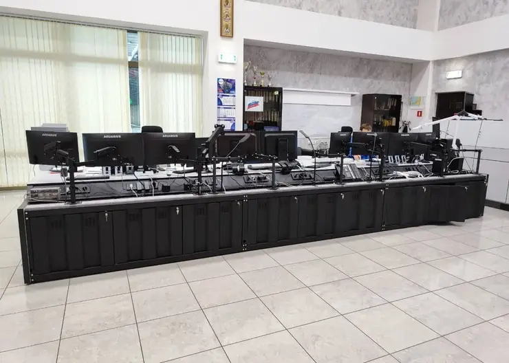 Новый диспетчерский стол повысит эффективность работы сотрудников Богучанской ГЭС