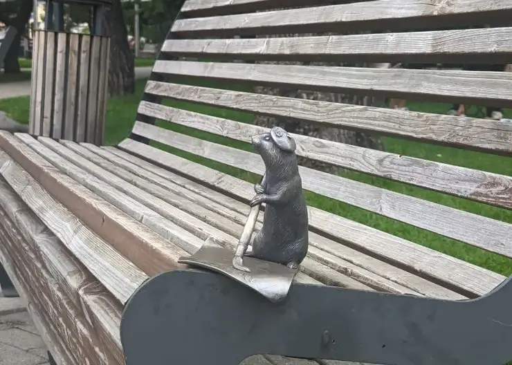 Красноярцы заметили, что из сквера Сурикова пропал бронзовый суслик