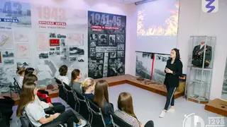 Интерактивный музей с землянкой и медблоком времён ВОВ появился в школе Красноярского края