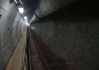 Щит «Евгения» прошёл два километра тоннеля красноярского метро