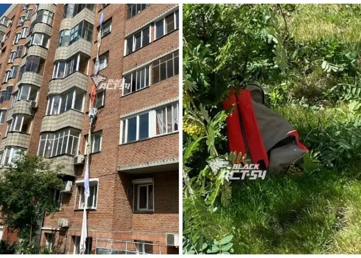 Жительница Новосибирска спускалась по простыням с 6 этажа и сорвалась