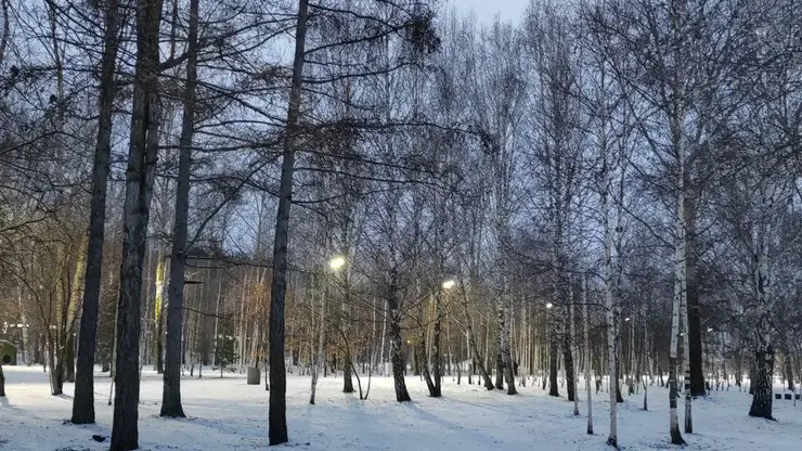 Выходные в Красноярске: ветрено и снежно