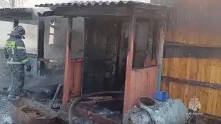 12-летний мальчик погиб при пожаре в Минусинске