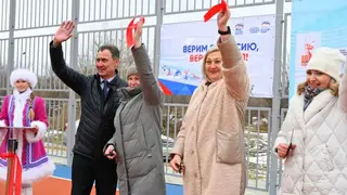 В Минусинске при поддержке «Единой России» открыли «умную» спортплощадку