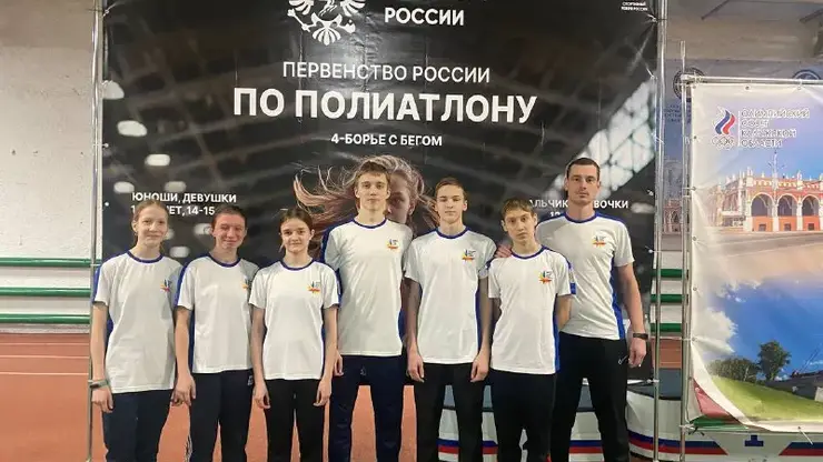 Спортсмены из Красноярска завоевали три серебра первенства России по полиатлону