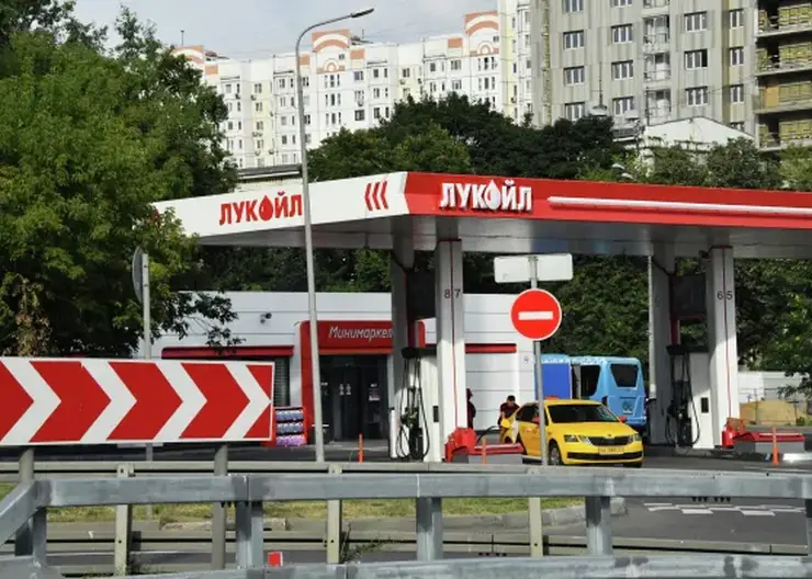 Заправку «Лукойл» откроют в Красноярске на ул. Ладо Кецховели