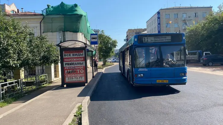 В Красноярске возобновили движение на ул. Марковского