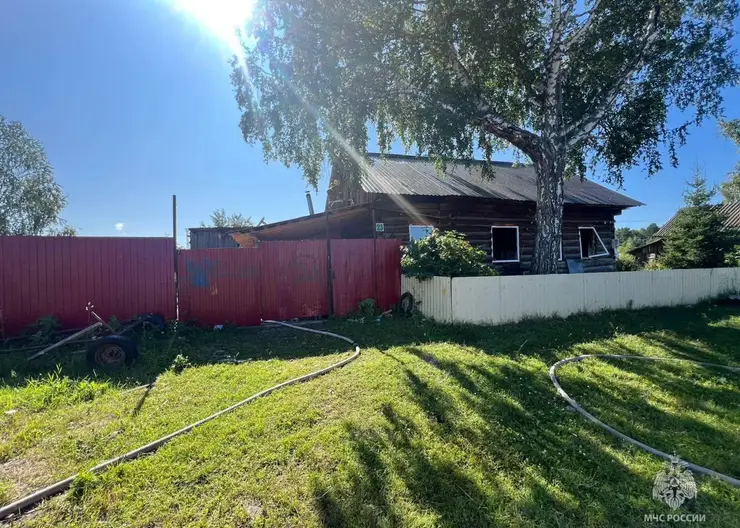 В Красноярском крае в пожаре погиб 8-летний ребенок