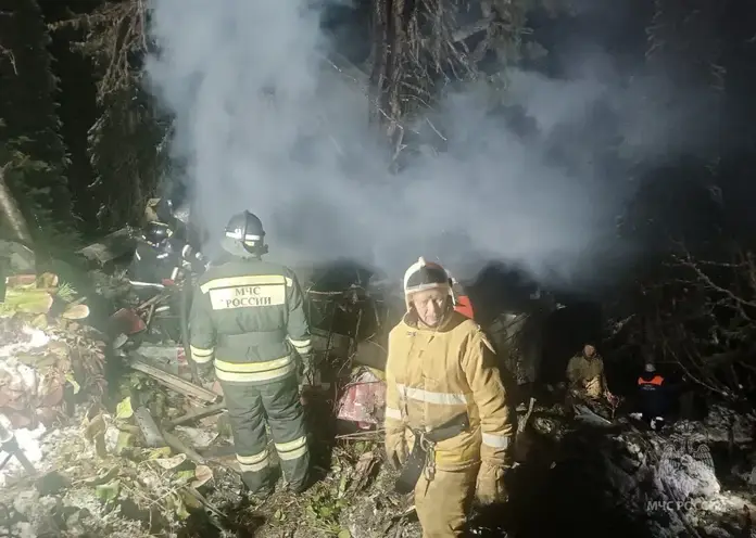 Два человека погибли при крушении самолета Ан-2 в Красноярском крае