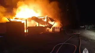 Двое человек погибли при пожаре в Шушенском округе Двое человек погибли при пожаре в Шушенском округе