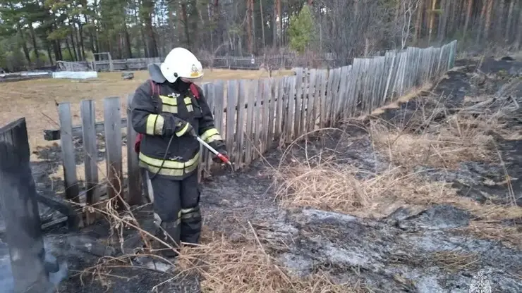 В Красноярском крае ликвидировали лесной пожар на площади больше 1 гектара