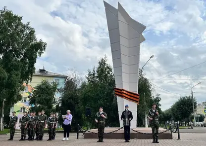 Лампада с Вечным огнём продолжает своё путешествие по памятным местам Красноярска