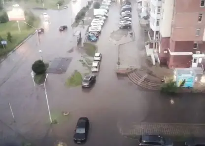 Вода лилась стеной: месячная норма осадков обрушилась на Красноярск за сутки