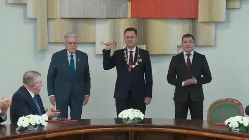 Сергей Верещагин официально вступил в должность мэра Красноярска