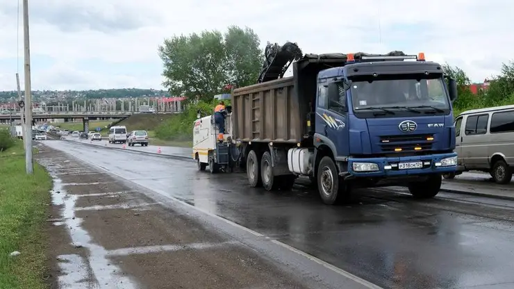 В Красноярском крае расширят участок трассы до Енисейска