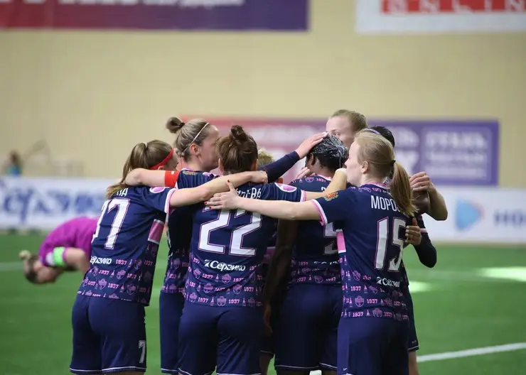 Футболистки «Енисея» разгромили на домашней арене «Рязань-ВДВ»