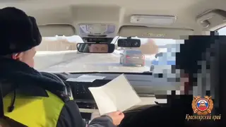 Водителя маршрутки, лишённого прав, задержали на трассе в Красноярском крае