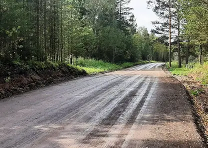 В Красноярском крае завершили ремонт дороги между Новосельском и Маганском 