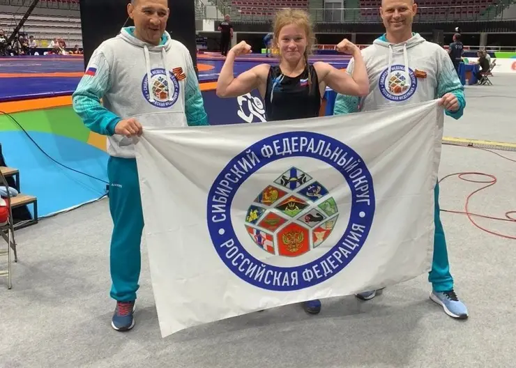 Красноярка Мария Белясова выиграла золото международных спортивных игр «Дети Азии» по борьбе