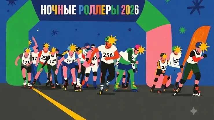 Фестиваль «Ночные роллеры» вновь пройдёт 25 июля в красноярском Татышев‑парке