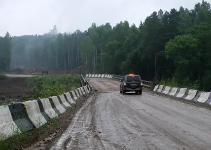 Министр транспорта Красноярского края проверил ход реконструкции дороги Енисейск – Высокогорский