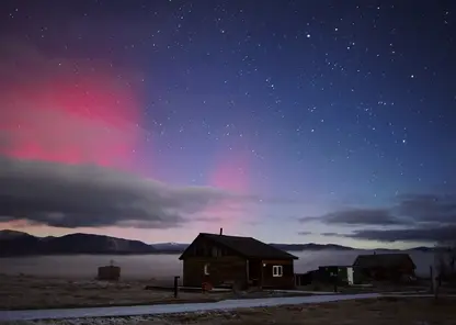 Полярное сияние запечатлели в Бурятии (фото)