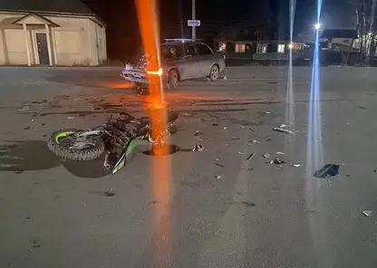 В Иркутской области трое подростков попали в разные  ДТП на мотоциклах за сутки