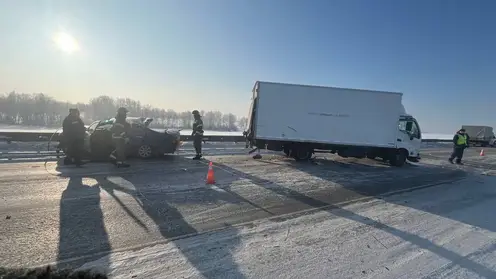 Два человека погибли в ДТП на трассе в Уярском районе Красноярского края