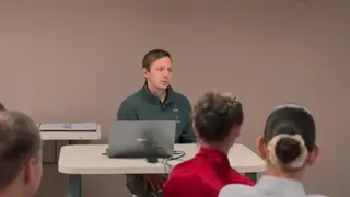 Космонавт Кирилл Песков встретился с детьми в красноярском лагере «Космос»