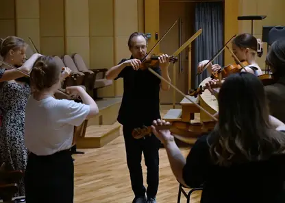 Вторая лаборатория оркестра musicAeterna собрала в Красноярске более 30 участников из разных регионов