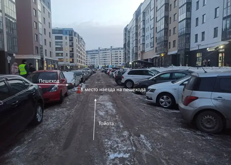 15 детей попали под колеса автомобилей в Красноярске в январе