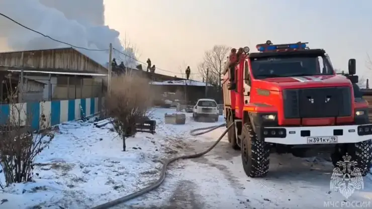 Приют для животных загорелся в Хакасии