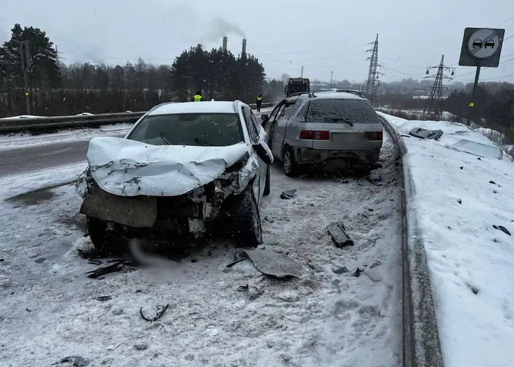 Смертельная авария на трассе в районе Лесосибирска. Один погиб, двое в больнице