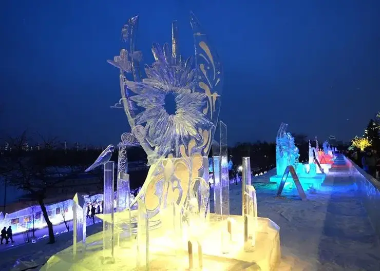 Иностранные мастера вернутся на фестиваль ледовой скульптуры в Красноярске