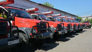 Лесные пожарные в Красноярском крае осваювают новую спецтехнику