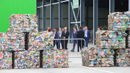 В Томская области заработал самый современный и первый за Уралом комплекс по переработке мусора