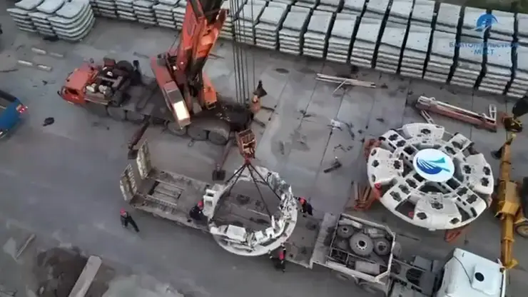 «Валентина» поможет строить метро в Красноярске: стартовала сборка тоннелепроходческого комплекса