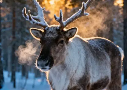 Красноярцев возмутили издевательства над оленем на Масленице в Сухобузимском