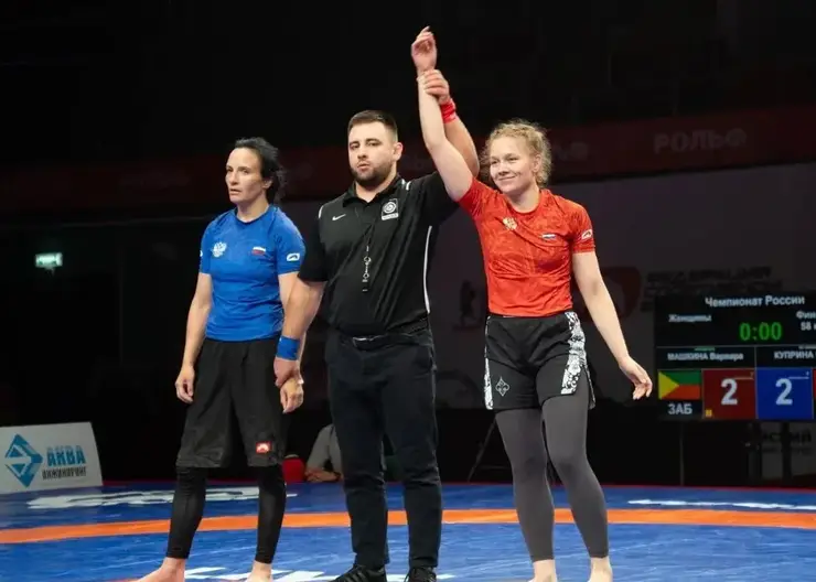 Читинка Варвара Машкина стала лучшей на чемпионате России по грэпплингу и поехала покорять международную арену