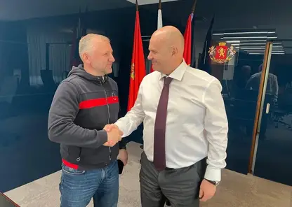 Мэр Красноярска встретился с коллегами, которые ушли на СВО