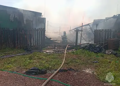 Женщина пострадала при пожаре в Курагинском районе
