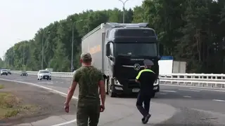 Транзитным фурам запретили въезд в Кемерово из-за угрозы атак БПЛА