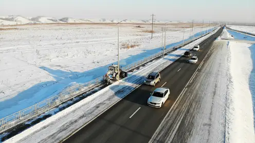 Более 10 км освещения установят на дорогах Красноярского края в 2023 году