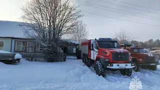 Мужчина погиб при пожаре в Сухобузимском районе