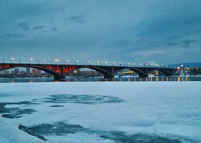 Зима не уходит. В Красноярске продолжают стоять морозы