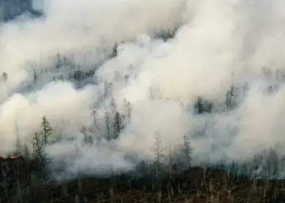 Дым от лесных пожаров Забайкалья вторые сутки держится в Улан-Удэ (видео)