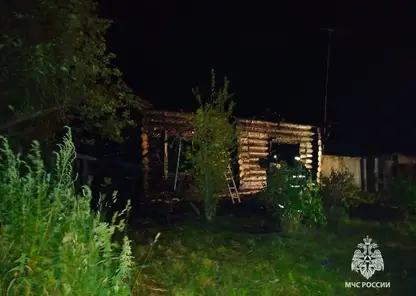Два человека погибло в ночном пожаре в Назаровском районе