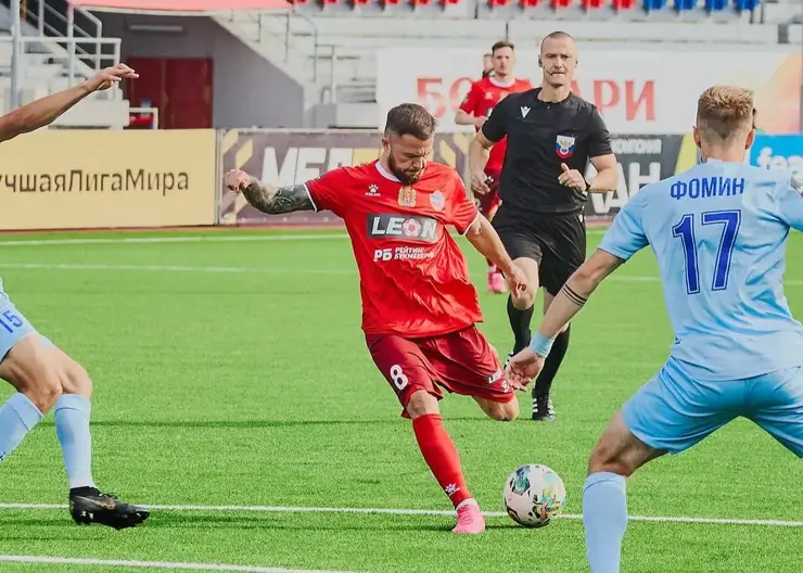 Вратарь ФК "Енисей" стал героем матча против "Черноморца"